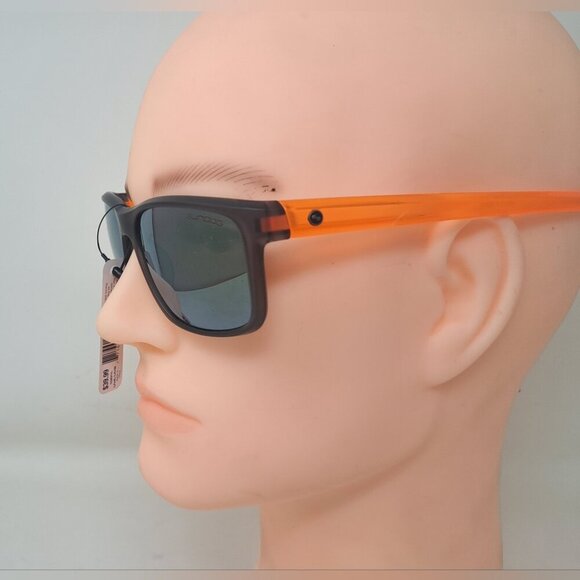 NWT Sundog Men's Sunglasses Golf Sport Orange Black 485132 Plasma 100% UVA - Picture 7 of 12